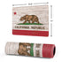 California Flag Dark Wood Gaming Mouse Pad